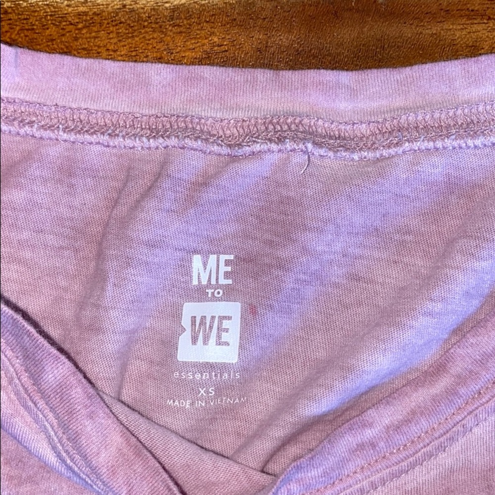 Basic pink cropped t-shirt - Picture 2 of 2